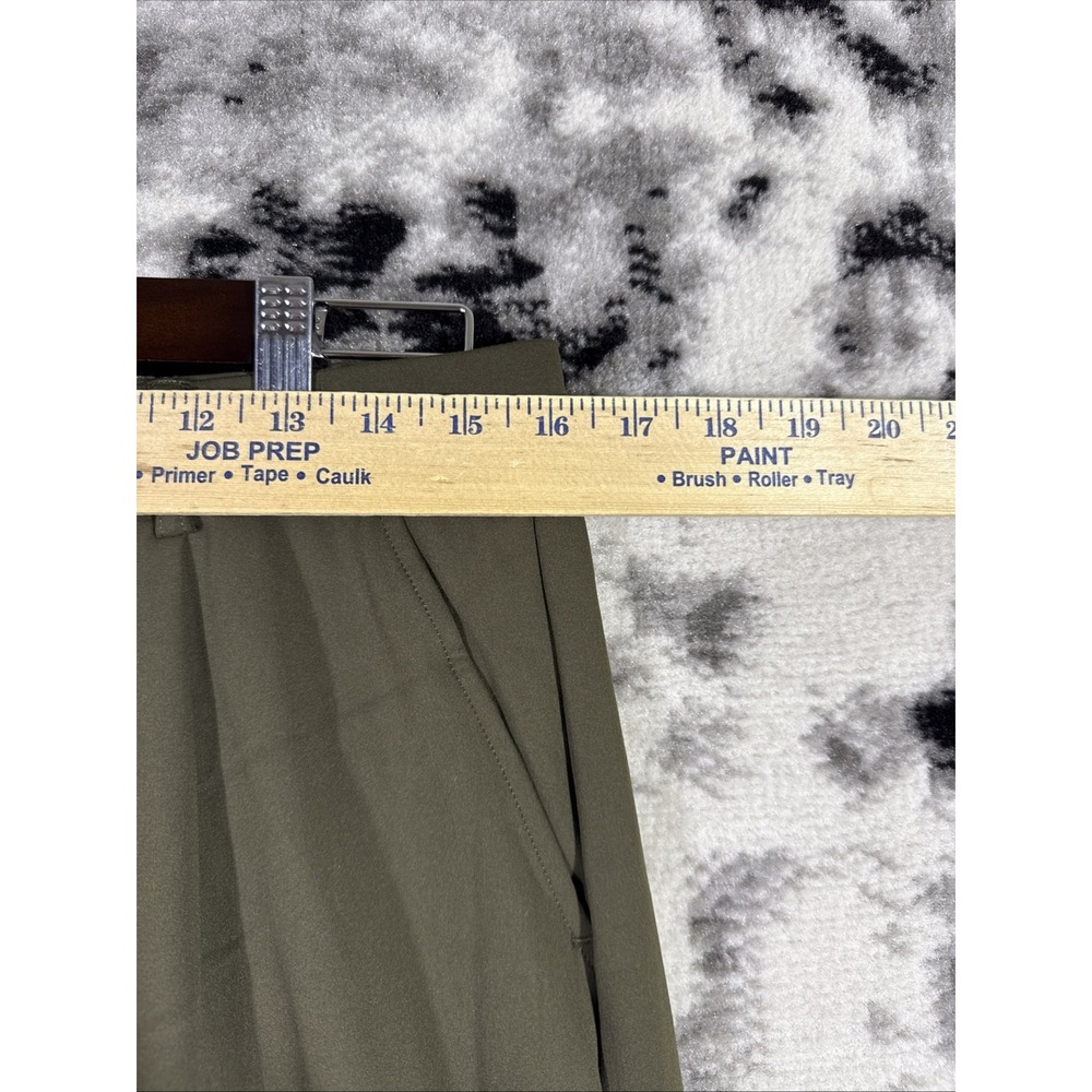 Halara Halotek Air Pants Womens Size Large Earthy Green Wide Leg Stretch Boho - Picture 5 of 13